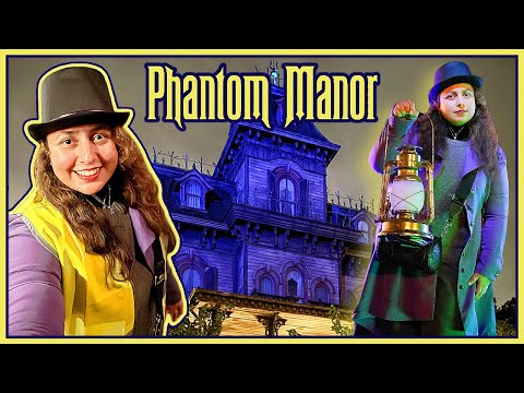 PHANTOM MANOR Walking Tour | EXCLUSIVE Halloween After Hours Event | Disneyland Paris 2024 AD