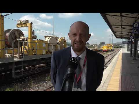 Lavori in corso alla stazione di Pistoia