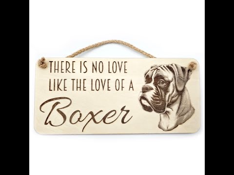 Boxer Plaque
