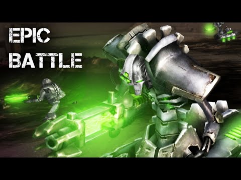 Necrons vs Death Korps of Krieg - Ultimate Mod Warhammer 40k | Men of War: Assault Squad 2