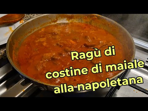 Proviamo a replicare il ragù di costine di maiale dello Chef Franco! Una delizia napoletana!