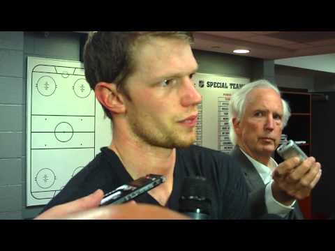 Carolina Hurricanes Eric Staal after 4-3 loss to Blue Jackets 12/23/13
