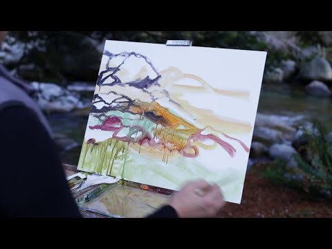 Jane Appleby -  Lynn Creek -  37 Stroke Acrylic -  Explained