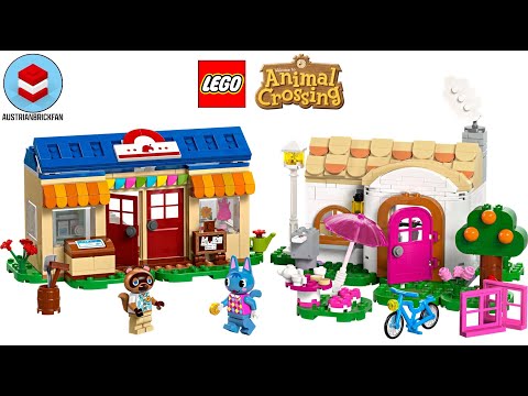 Vidéo LEGO Animal Crossing 77050 : Boutique Nook et maison de Rosie