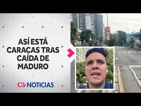 Así están las calles de Caracas tras el ataque de Estados Unidos y captura de Maduro - CHV Noticias