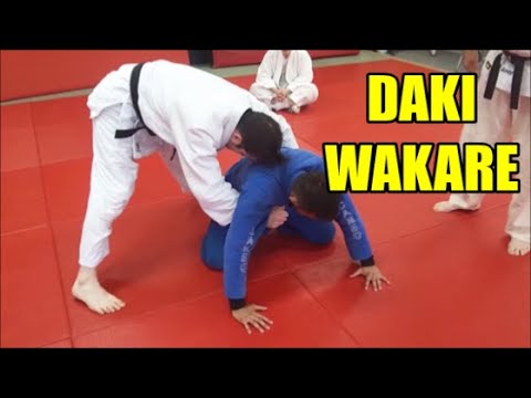 DAKI WAKARE The Judo Version of a Gut Wrench — judo technique demonstration
