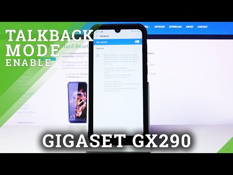 How to Activate Talk Back in GIGASET GX290 – Manage Talkback Option