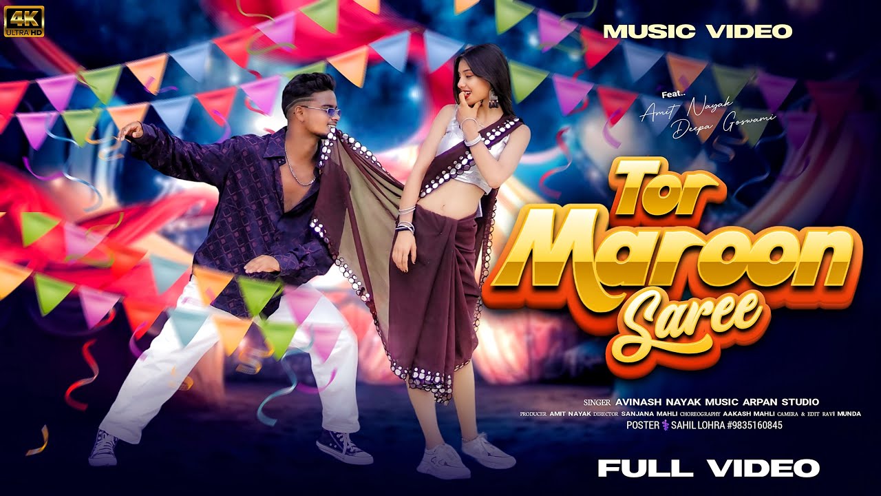 TOR MAROON SAREE FULL VIDEO 2024 SINGER AVINASH NAYAK