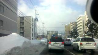 preview picture of video 'Sapporo streets in winter'