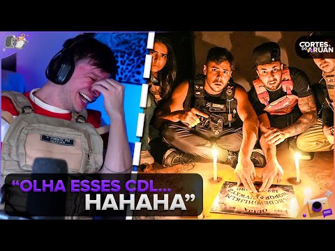 ARUAN REAGE: JOGAMOS OUIJA NA CASA DO MAL [EXISTE ALGO SOBRENATURAL AQUI] - CAÇADORES DE LENDAS