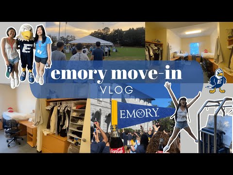 Emory Move In Vlog Pre O