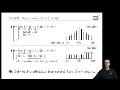 DB2 — Chapter #08 — Video #33 — Branch-less selection, mixed-mode selection