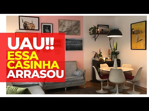 INACREDITÁVEL - CASINHA DECORADA COM GARIMPOS ENCONTRADOS COM UMA SORTE SURREAL! - FICOU DEMAIS!