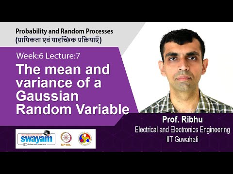 Probability and Random Processes प्रायिकता एवं यादृच्छिक प्रक्रियाएँ Introductory Video