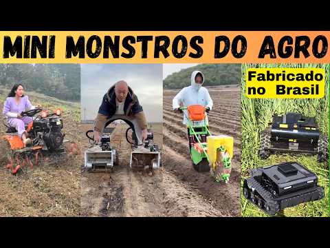 MÁQUINAS da CHINA: pequenos monstros que fazem de tudo! Já estão fabricando no Brasil.
