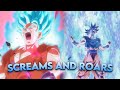 All Of Goku S Screams And Roars In Dragon Ball Super In 4k