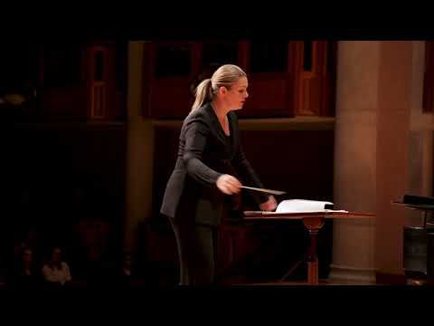 Conductor Catherine Sailer - DU Lamont Chorale - "Gloria" (Josef Rheinberger)