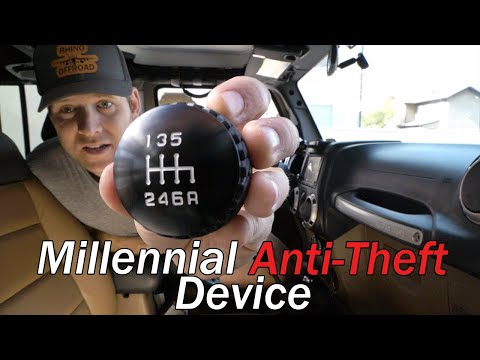 DV8 Shift Knob upgrade for Jeep Wranglers