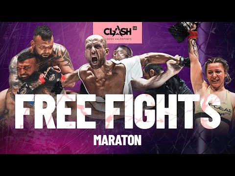 🔴 FREE FIGHTS maraton 🔥 CLASH 15