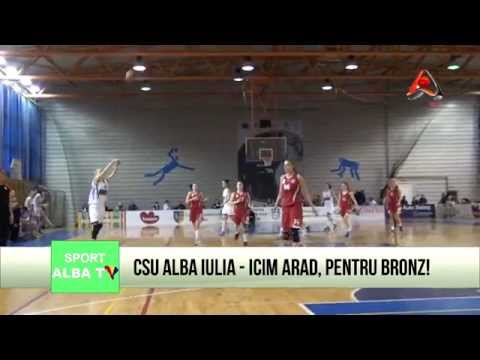 CSU ALBA IULIA   ICIM ARAD, PENTRU BRONZ!