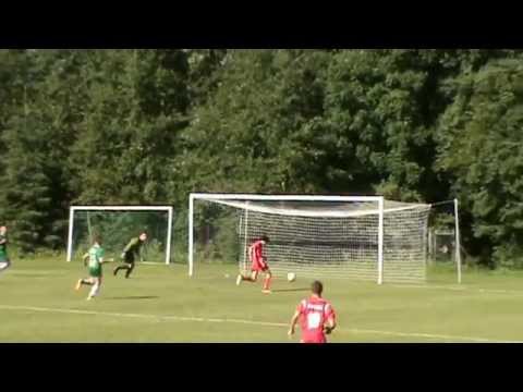 Tomasz Łątka 3:1 (51') 17 kolejka A klasy: Płomień - Zenit (22.06.2014r.)