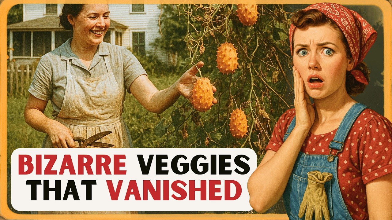 15 Bizarre Vegetables That VANISHED From American Gardens