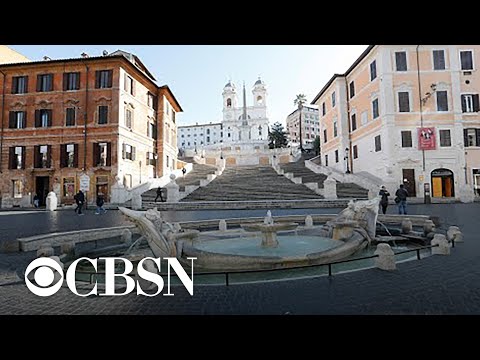 意大利全國封鎖，冠狀病毒病例激增。 (Italy on nationwide lockdown as coronavirus cases surge)