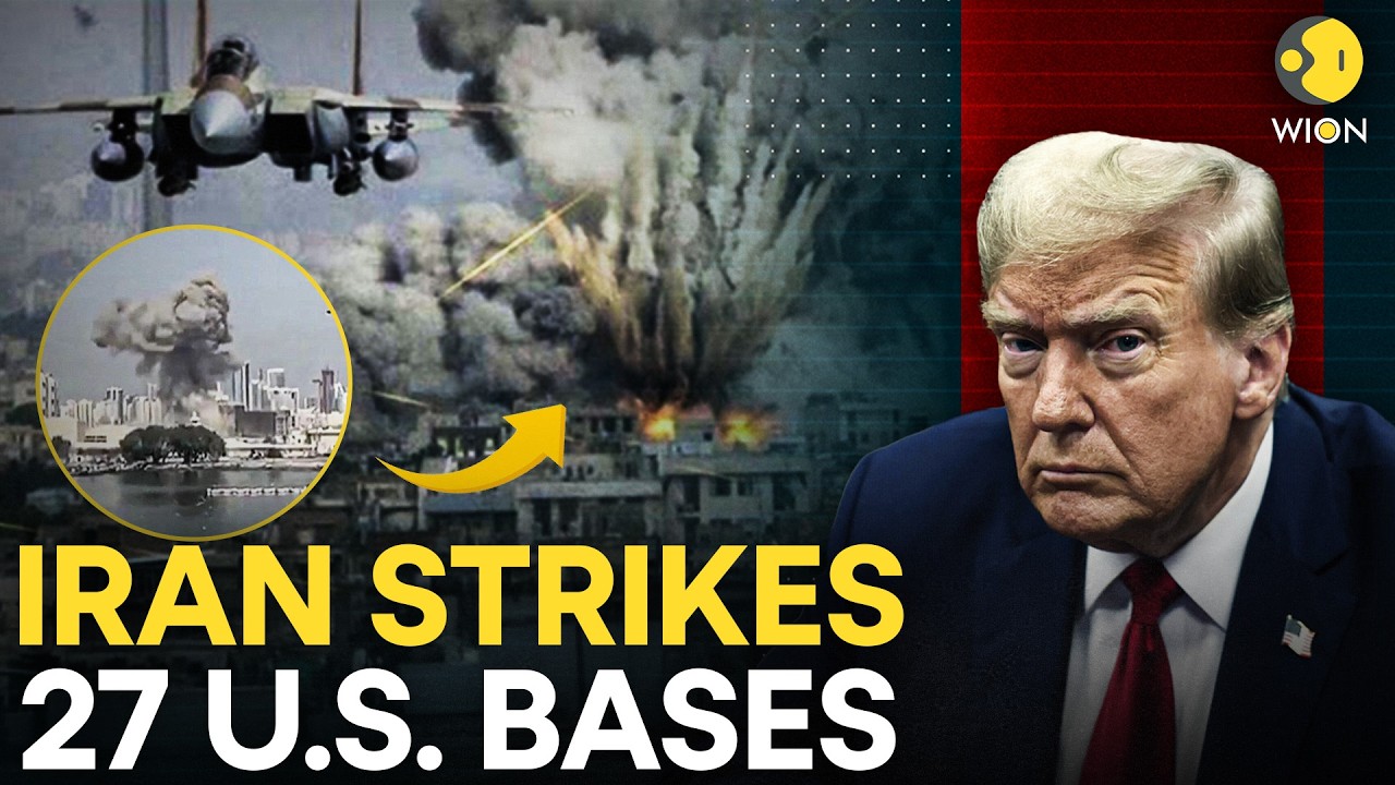 US-Israel Strike Iran LIVE: IRGC Claims MASSIVE Strikes On 27 US Bases After Khamenei's Death | WION