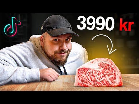 TESTAR VÄRLDENS DYRASTE KÖTT *4000kr/kg*