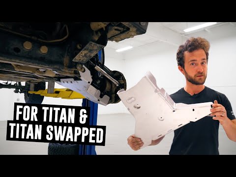 Nissan Titan Lower Control Arm Skid Plate by Z1 Off-Road