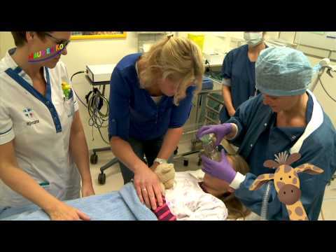 Maud en Ko, buisjes plaatsen en amandelen verwijderen