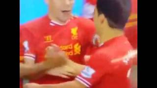 Gerrard to Suarez: No more free kicks for you!