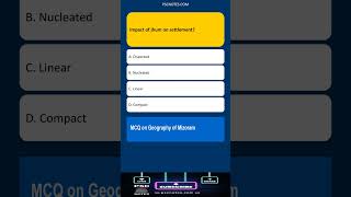 Impact of jhum on settlement?