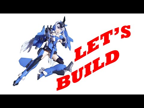[Lets Build!]  FA Girl: Stylet XF-3 - Stop Motion Build
