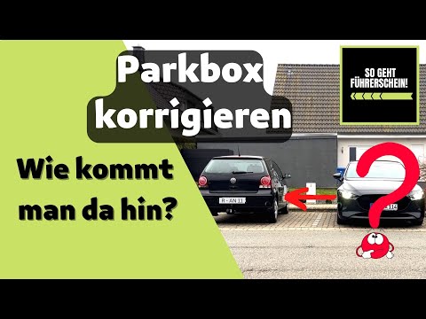 Correcting parking space errors - How to correct parking mistakes correctly and easily! - Driver'...