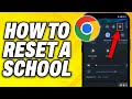 How To Reset A School Chromebook 2025