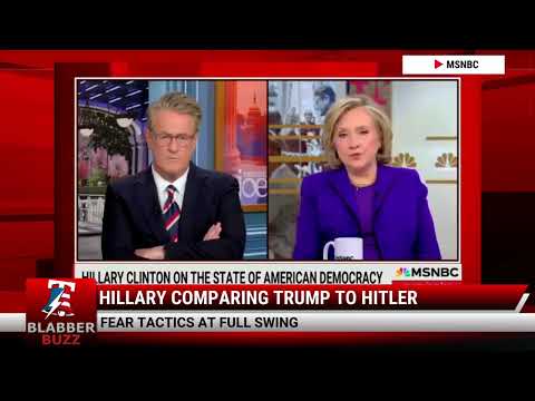 Watch: Hillary Comparing Trump To Hitler