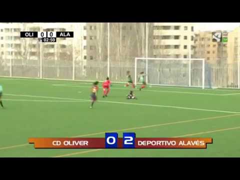 Oliver 0-2 Alavés Gloriosas (vía Aragón TV)