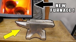 CASTING an ANVIL from SOLID LEAD !