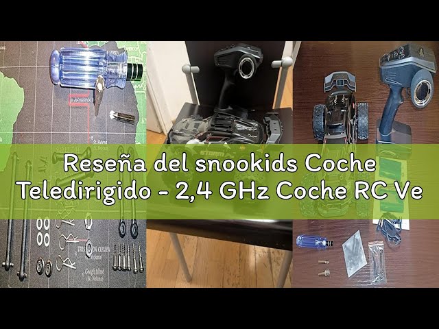 Vídeo relacionado con snookids Coche Teledirigido - 2,4 GHz Coche RC Vehículo Todoterreno de Alta Velocidad 40 km/h 1:18, 4WD Coche Radiocontrol Drift Buggy Cars Controlados Juguete Regalo para Niños Adulto