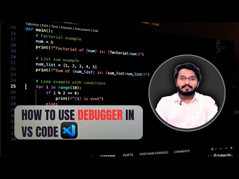 DEBUGGING Using VS CODE!