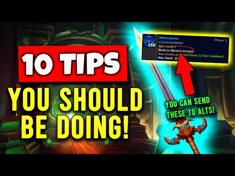 10 Tips You SHOULD Be Doing in WOTLK Classic