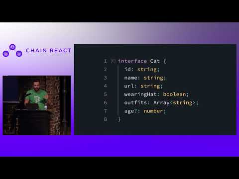 Chain React 2019- Alex Hinson- LT- Convert a React Native Project to Typescript in 10 Minutes