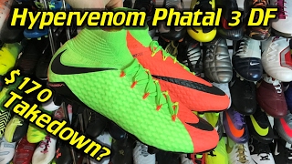 Nike Hypervenom Phatal 3 DF (Radiation Flare Pack) - One Take Review + On Feet