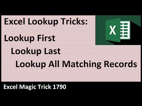 XLOOKUP or VLOOKUP Dynamic Arrays to Deliver Table of Lookup Values – Excel Magic Trick 1611