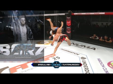 ATFC 25 | Полный бой Узбекскый Борз Хумоюна Тухтамурадов