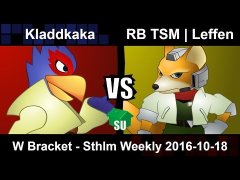 Kladdkaka (Falco) vs RB TSM Leffen (Fox) - Winners Bracket Sthlm Weekly 2016-10-18