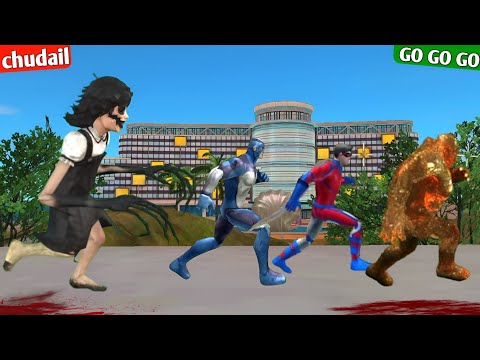 Rope Hero Vice Town City Casino Building has become Horror Building