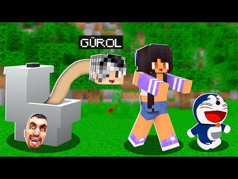 GÜROL SKİBİDİ TUVALET OLUP TOMBİŞ'i TROLLEDİ 😱 - Minecraft