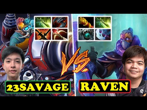 23SAVAGE GYROCOPTER VS RAVEN ANTIMAGE MEGA COMEBACK BEST OF SEA IMMORTALS | DOTA2ORBS